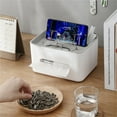 thumbnail image 5 of Ikohbadg Multifunctional Tissue Box Organizer Caddy, Tissue Box Cover Rectangular, Multifunctional Facial Tissue Box Holder with Remote Control Holder, Tissue Dispenser for Bathroom, 5 of 10