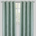 thumbnail image 2 of Rodeo Home  Vargas Luxury Solid Chenille Grommet Curtains (Set of 2) - 54" x 96" - 54" x 96" Beige, 2 of 5