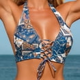 thumbnail image 5 of Fashionable Mesh Tankini Bikini Three Piece Swimwear With Cover Up For Beach Pool, 5 of 9