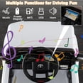 thumbnail image 3 of Licensed Toyota Ride on Car by OLAKIDS, Battery Powered Electric Vehicle for Kids with Remote Control, MP3, USB, Power Display, LED Lights, Suspension, Ride on Toy for 3+ Boys Girls, 3 of 9