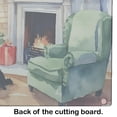 thumbnail image 2 of Schipperke Cozy Christmas Glass Cutting Board Large 12 in x 15 in, 2 of 5