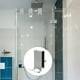 thumbnail image 3 of FELTECHELECTR Gancho para puerta de baño, gancho para toalla, gancho para puerta de ducha de vidrio sin marco, gancho de acero inoxidable, 3 of 7