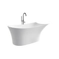 thumbnail image 2 of A&E Bath and Shower BT-6278-67-WHT A&E Bath and Shower Floris-67-WHT Bathtub in White, 2 of 5