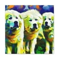 thumbnail image 1 of Great Pyrenees Mystery - Canvas, 1 of 10
