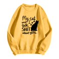 thumbnail image 4 of KHONTS If Im the Problem Sweatshirt Then You Might Be the Reason Pullover Sweatshirt for Women Fall Casual Long Sleeve Tee Green XL, 4 of 4