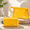Yellow, variant on MATEPROX Waterproof Toiletry Bag Travel Pouch, 2 Sizes Makeup Cosmetic Organizer with Zipper for Women Girls-Mint Green