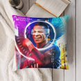 thumbnail image 4 of Kylian MbappéFundas de almohada de terciopelo con tema, regalos de funda de almohada, decoración para el hogar, cojín de lanzar, regalo de cumpleaños para fans y parejas. 45cm x 45cm., 4 of 6