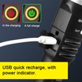 thumbnail image 2 of Dual Light Source Flashlight Portable High Brightness Light Outdoor Telescopic Focusing Adjustable Flashlight USB Rechargeable Night Camping Fishing Lamp, 2 of 8
