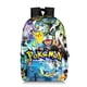 thumbnail image 4 of Baokemeng-Mochila De Pikachu para niños, bolsa de libros con dibujos animados de Anime para estudiantes de escuela primaria y secundaria, reducción de carga, 4 of 4
