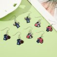 thumbnail image 2 of Pendientes de pareja de Ángel de puntada, colgante de Lilo & Stitch, figura de dibujos animados Kawaii, accesorios, 1 par, 2 of 5
