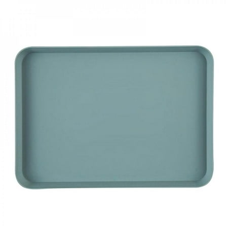 

SweetCandy Rectangular Tray Storage Tray Easy to Clean Fruit Tray Heat-resistant Non-slip Dinner Plate for Home for Kitchen Tableware