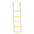 thumbnail image 2 of S SERENABLE Marine Rope Ladder Stable Non Slip Steps for Kayaking Pontoon Boats Sailboat 5 Steps 135x35cm, 2 of 9