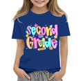 thumbnail image 2 of EnJoCho First Day of School Shirt for Girls Second Grade Back-to-School T Shirts Summer Cute Graphic Long Sleeve Crewneck Tops Back-to-School Tops for Elementar𝗒 Girls, 2 of 5