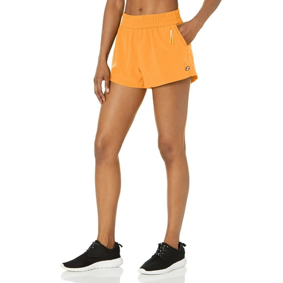 Champion Women's 3" City Sport Eco Short, Capri Orange, X-Large