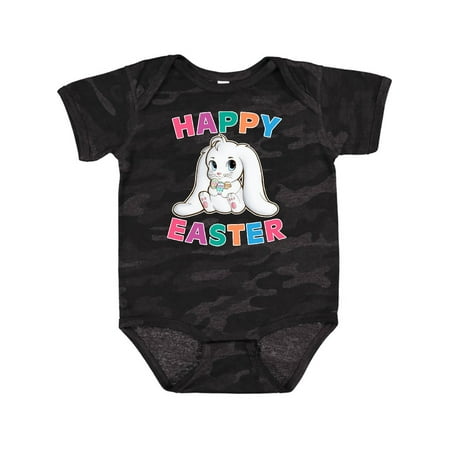 

Inktastic Happy Easter Adorable Bunny Gift Baby Boy or Baby Girl Bodysuit