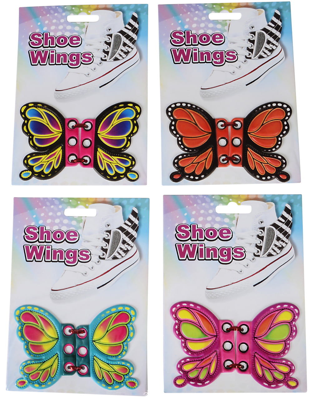butterfly shoe laces