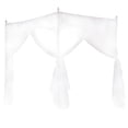 thumbnail image 1 of Luxury Princess Bed with Three Side Openings with Curtain, Canopy, Mosquito Net and Bedding (S), 1 of 4