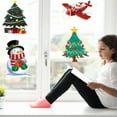 Carmenl Christmas Wall Sticker Decorative Toilet Wall Sticker