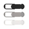 thumbnail image 3 of Shisuyan 6PCS Computer Camera Lid Compact Webcam Cover Privacy Protective Web Camera Cover Multi-purpose Camera Cover for Phone Computer (White+Black+Silver Gray), 3 of 9