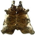 thumbnail image 1 of Riverbay Furniture Hand Crafted Cow Hide Rug in Medium Brindle, 1 of 6