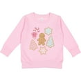 thumbnail image 2 of Inktastic Gingerbread Cookies and Christmas Candy Toddler Sweatshirt, 2 of 4