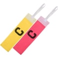 thumbnail image 4 of 10 Uds Ejercicio De Juego De Cabezal De Fútbol Brassard Brazalete Pasta Elástica Bobinado Palabra C, 4 of 7