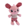 thumbnail image 6 of Children Gift Cute Schoolbag Accessories Ornament Animal Stuffed Toys Car Key Holder Bear Key Chain Bunny Plush Keyring Key Ring Rainbow Rabbit Plush Keychain F, 6 of 8