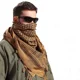 thumbnail image 1 of Shemagh Bufanda militar táctica del desierto, 70% algodón Keffiyeh cuello bufanda para hombres y mujeres, 1 of 5