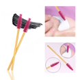 thumbnail image 2 of 300 Pack Mascara Wands Bulk Disposable Eyelash Brushes for Extensions Upgrade Eye Lash Wand Makeup Tool Kit, Gold/ Rose, 2 of 5