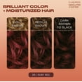thumbnail image 2 of Clairol Textures & Tones Hair Dye Ammonia-Free Permanent Hair Color Creme, 6R Ruby Red, 1 Application, 2 of 12