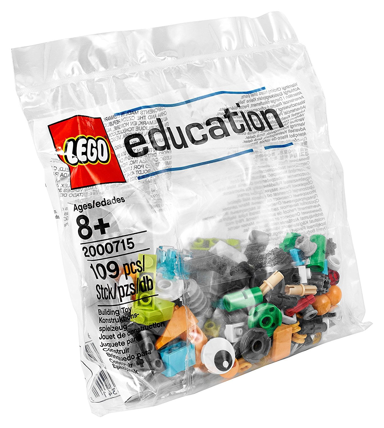 terugtrekken Tien jaar Twee graden Lego Education WeDo 2.0 Replacement Pack - Walmart.com