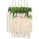 thumbnail image 1 of Flores Artificiales De Decoracion Glicina Colgantes De Wisteria para Jardín Exterior Hogar Fiesta Boda Plantas Artificiales Decorativas Flores Artificiales Realistas (Beige 12 Piezas), 1 of 6
