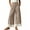 Coffee plus size wide leg pants a1, variant on Bzdzmqm Women Plus Size Wide Leg Striped High Waisted Flowy Casual Lounge Pants Summer Beach Vacation Cropped Trousers Fashion Clothes, Dark Blue M