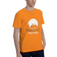 thumbnail image 2 of Graphic Tees Farm Tractor Men's Short Sleeve Standard T-Shirt 150g Orange, 2 of 8