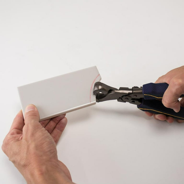 Qep Tile Tools 32036 9 in. Compound Tile Nipper with Tungsten Carbide Tips