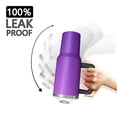thumbnail image 3 of 40oz Tumbler with Handle and Straw, Vacuum Insulated Stainless Steel Travel Mug, Fits Car Cup Holder, Gradient Print, 3 of 6