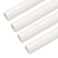 thumbnail image 1 of Tuyau de Conduit PVC Blanc Tube Droit 20mm Lot de 4, 1 of 5