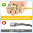 thumbnail image 4 of Cable de extensión PRIMOWIRE de 25 pies, calibre 12/3, 15 A, 1875 W, con certificación ETL, 4 of 9