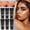 Brown, variant on Liquid Foundation Body Coverage Cream,Buildable Coverage, Natural Finish, Brighten Skin Tone, Cover Blemishes,Suitable for All Skin Types