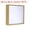 Natural Color, variant on Unique Bargains 10x10 Shadow Box Frame Wooden Dried Flower Display Stand Floating Photo Frame Natural Color