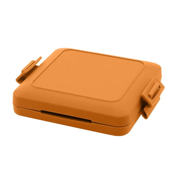 Gkeoshab Machine à Pain Micro-Ondes Presse-Agrumes Sandwich Machine à Grignotines Micro-Ondes Presse-Agrumes Micro-Ondable Presse-Agrumes avec Sangles en Silicone Ajustables Sans Électricité Sans Fil Maison et Jardin