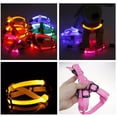 thumbnail image 5 of Arnés luminoso para perros recargable por USB, antitirones, luz LED, seguridad nocturna, collar de nailon para mascotas, arnés con luz LED brillante para perros para correr, 5 of 5