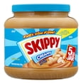 thumbnail image 2 of (6 pack) SKIPPY Peanut Butter, Creamy, 7 g Protein Per Serving, Shelf-Stable, 80 oz Plastic Jar, 2 of 11