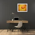 thumbnail image 4 of Vitaly Geyman 14x12 White Modern Wood Framed Wall Art Titled - Velvet Poppy Grace, 4 of 5
