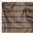 thumbnail image 4 of Soimoi Pure Silk Brown Fabric By the Yard - 42 Inch Wide - African Tribal Material - Artistic and Modern Patterns for Various Uses Printed Fabric, 4 of 6