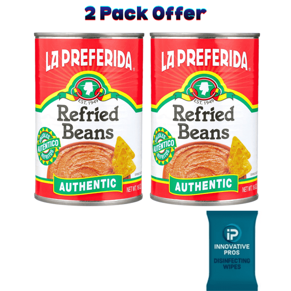 La Preferida Refried Beans, 16 oz, Can