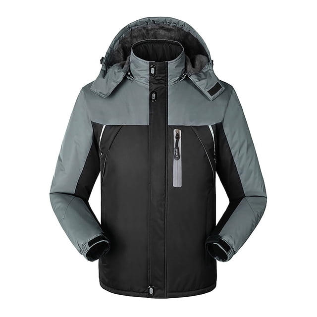 DecSea Men's Outdoor Sports Hooded Windproof Jacket Waterproof Rain Coat