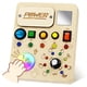 thumbnail image 1 of Juguete Montessori Busy Board RCPLAGA con luz LED para niños pequeños, 1 of 8