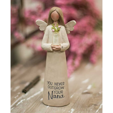 Angels Vases - Nana Resin Angel with Vase