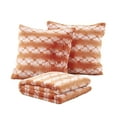 thumbnail image 4 of Home Soft Things Ballys Faux Fur Throw & Throw Pillow Cover Combo - Burnt Orange - 60" x 80"/20" x 20", 4 of 9